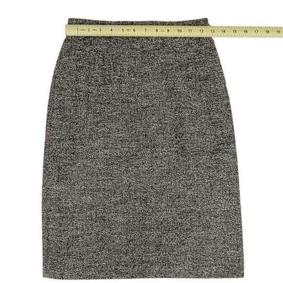 Talbots Petite Wool Blend Tweed Fully Lined Pencil Skirt Made in Italy Size 4 - Picture 8 of 9